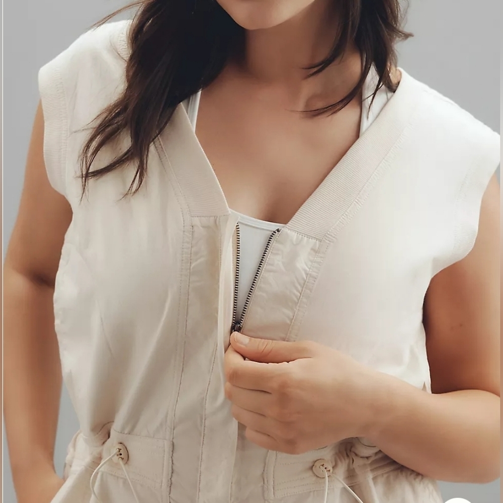 Anthropologie Daily Practice Soller Drawstring Jumpsuit - Picture 4 of 14